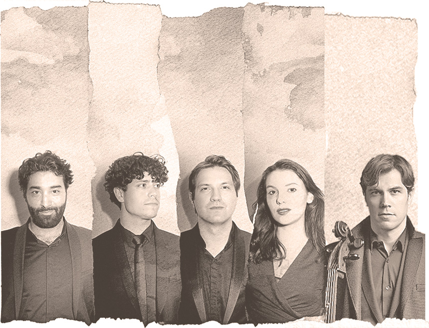 Le Quatuor Elmire et François Kieffer